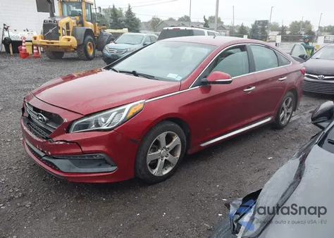 2015 Hyundai Sonata Sport z USA, uszkodzony, nr VIN 5NPE34AF6FH173024